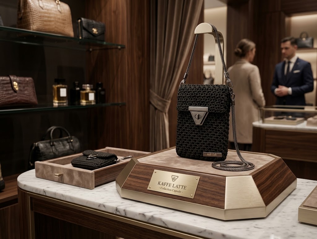 ##La Doria Noir — Pochette Téléphone & Portefeuille##